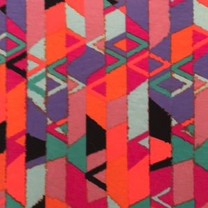 Lularoe Nicole dress - geometric design